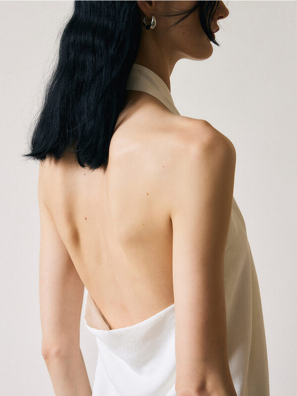 Halter Twist Tank Top - Image 3