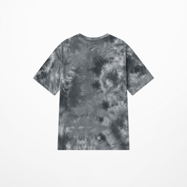 Loose Couple Oversize Gradient Tie-dye Half Sleeve T-shirt - Image 3