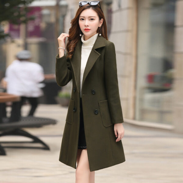 The vintage windbreaker pulls in the knee-length tweed coat - Image 7