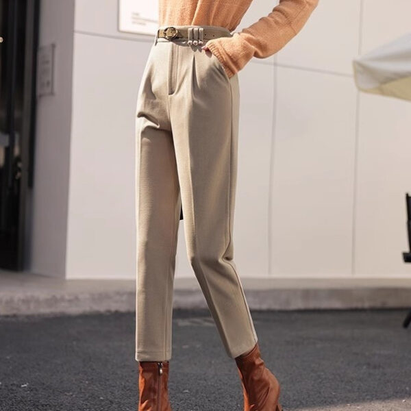 Thickened High Waist Drooping Baggy Pants - Image 2