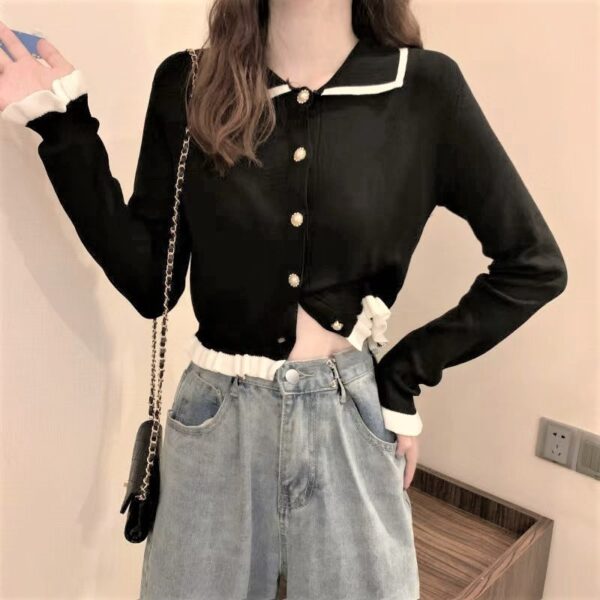 Fashion Women's Loose Crop Top - Image 5