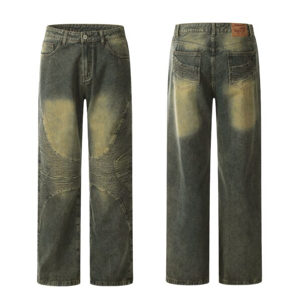Straight Jeans Washed Yellow Mud Jeans - Image 2