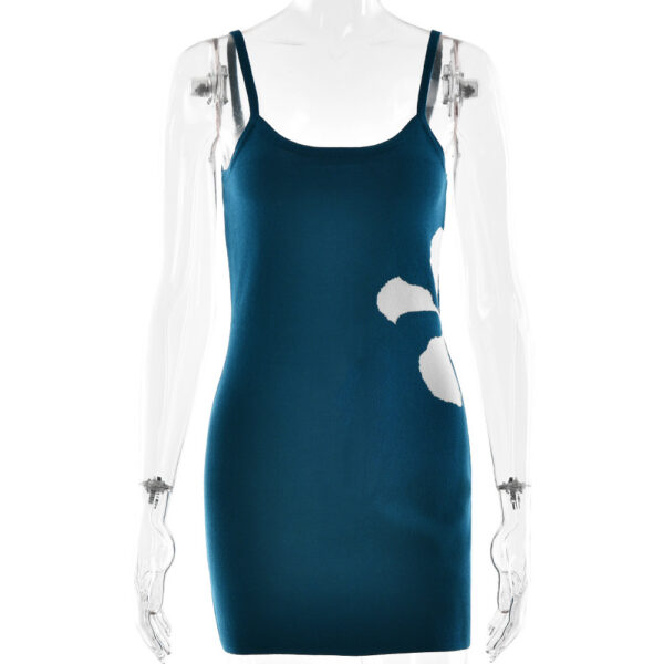 Strap Hot Girl Hip Skirt Printed Dress - Image 9