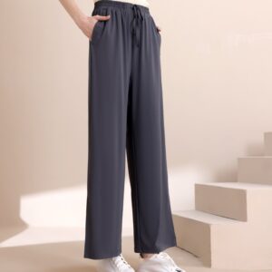 Sports Drape Baggy Pants Straight