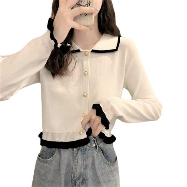 Fashion Women's Loose Crop Top - Image 2