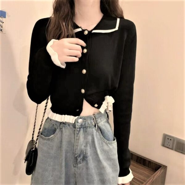 Fashion Women's Loose Crop Top - Image 6