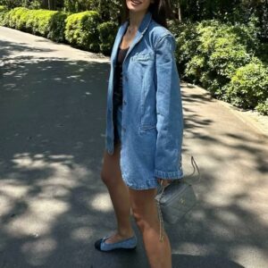 Women's All-matching Loose Casual Denim Suit Jacket