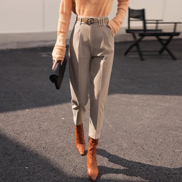 Thickened High Waist Drooping Baggy Pants - Image 6