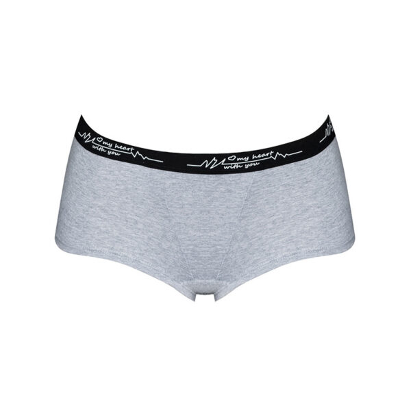 Summer High Waist Thin Japanese Style Panties Sports Hip Lifting Solid Color - Image 3