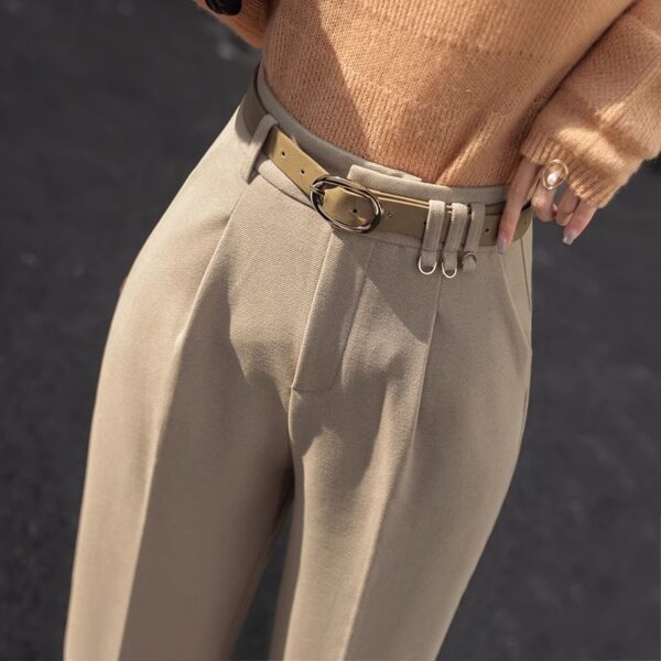 Thickened High Waist Drooping Baggy Pants - Image 3
