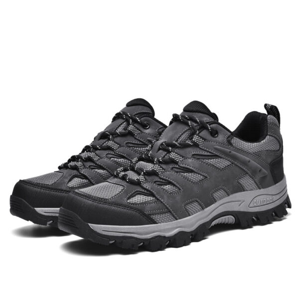 Men's Outdoor Casual Shoes Fashion Outdoor Sneakers Hiking Boots - Image 7