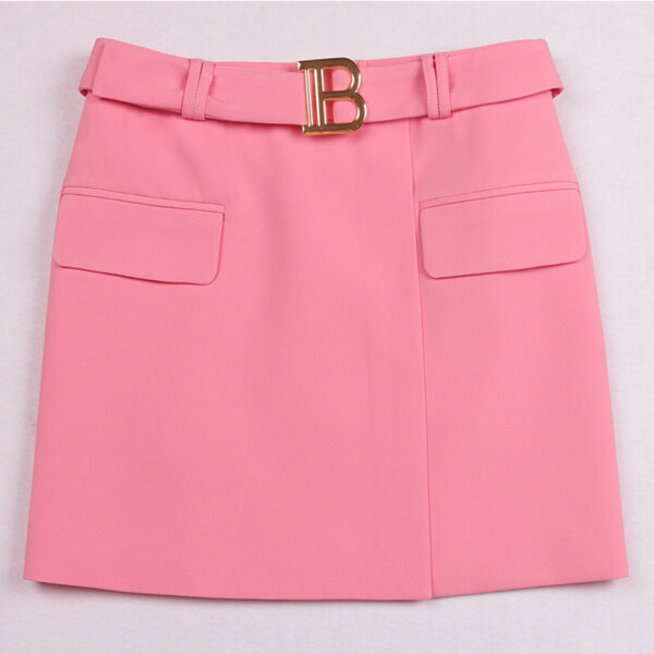 Trendy Summer Slim And Cool A-line Bag Hip Mini Skirt - Image 9
