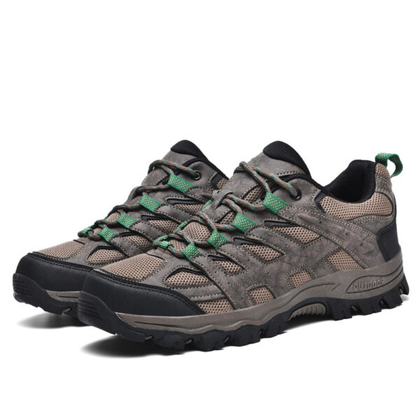 Men's Outdoor Casual Shoes Fashion Outdoor Sneakers Hiking Boots - Image 4