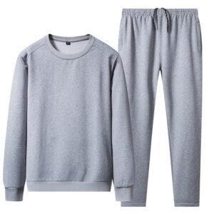 Spring Men's Casual Sports Suit Round Neck Sweatshirt And Sweatpants Sportswear