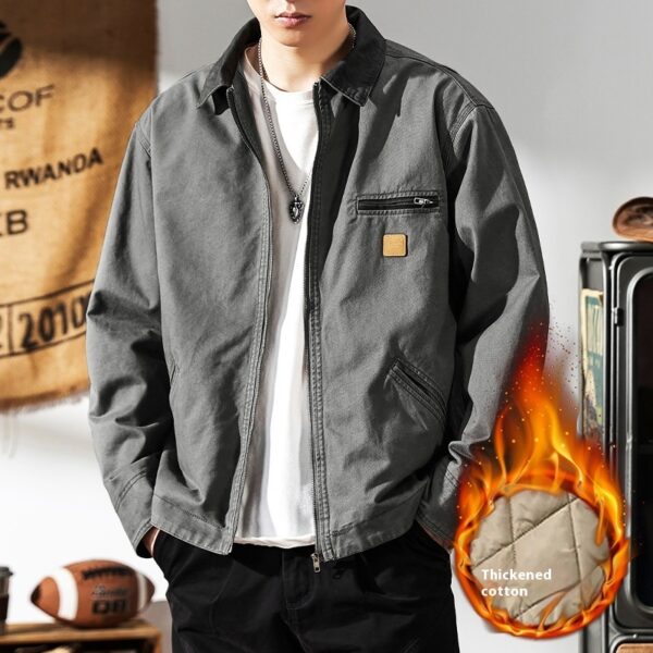 Casual Jacket Coat Men's Autumn - Image 7