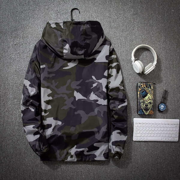 Camouflage Jacket Men's Spring And Autumn New Men's Jacket - Image 3