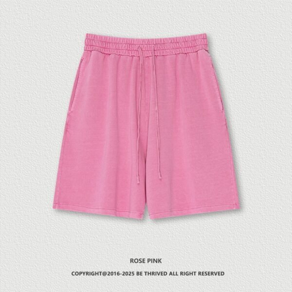 Summer American-style Washed Casual Shorts - Image 5