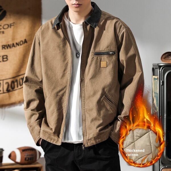 Casual Jacket Coat Men's Autumn - Image 6