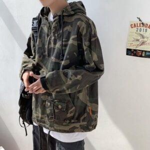 Trendy Handsome And Immortal Jacket Handsome Tooling Camouflage