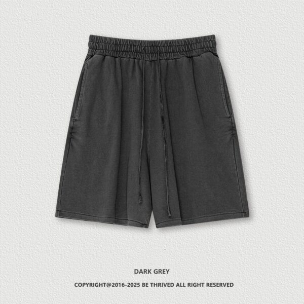 Summer American-style Washed Casual Shorts - Image 8
