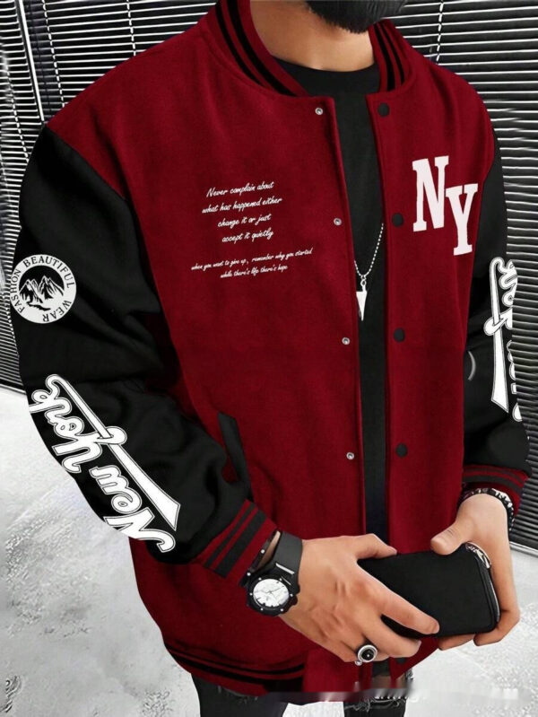 Baseball Uniform Jacket Coat Cardigan - Image 9