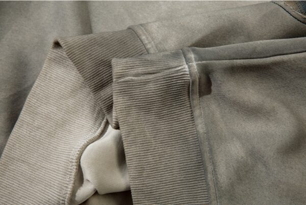 American Plaid Lapel Sweater For Men - Image 8