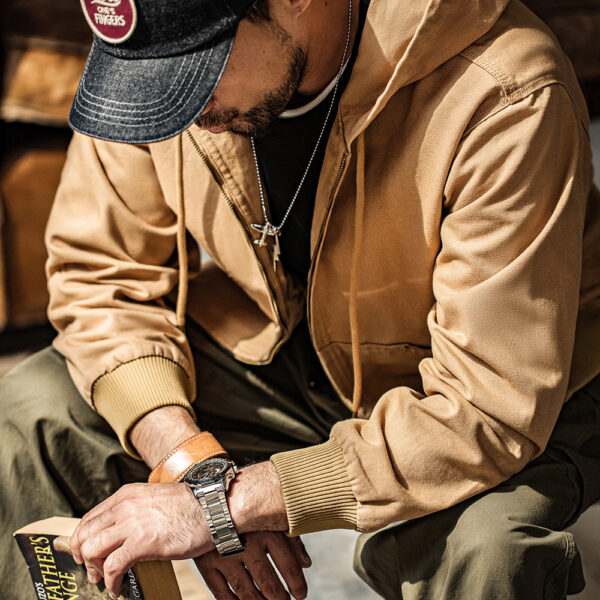 Madden Workwear American Retro Hooded Jacket - Image 7