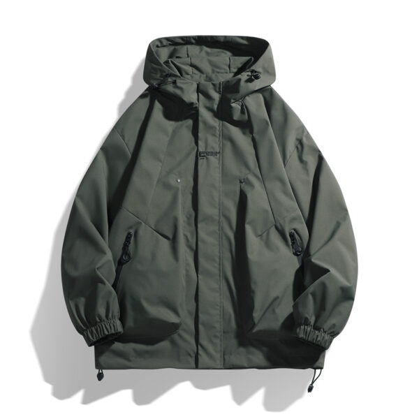 Hooded Sports Versatile Personality Casual Jacket - Image 6