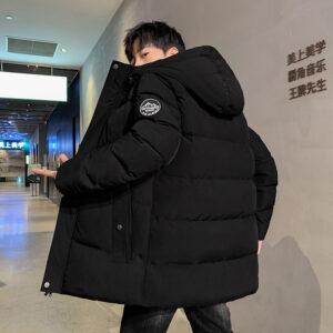 Men's Winter Down Cotton Jacket Youth Thickened