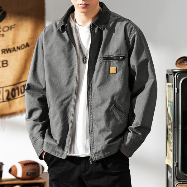 Casual Jacket Coat Men's Autumn - Image 5