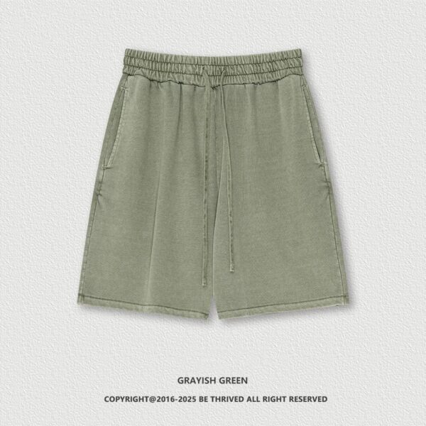 Summer American-style Washed Casual Shorts - Image 2