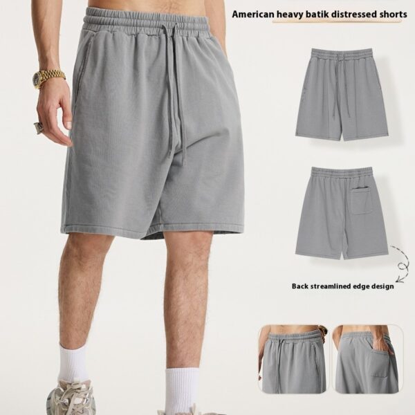 Summer American-style Washed Casual Shorts
