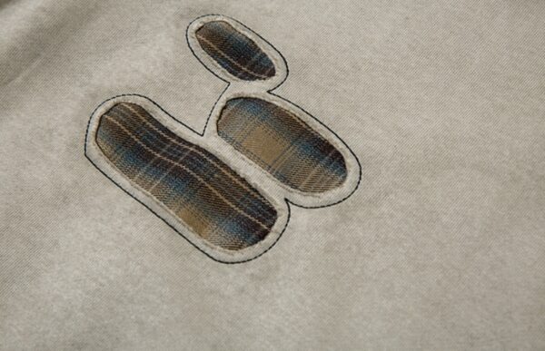 American Plaid Lapel Sweater For Men - Image 4