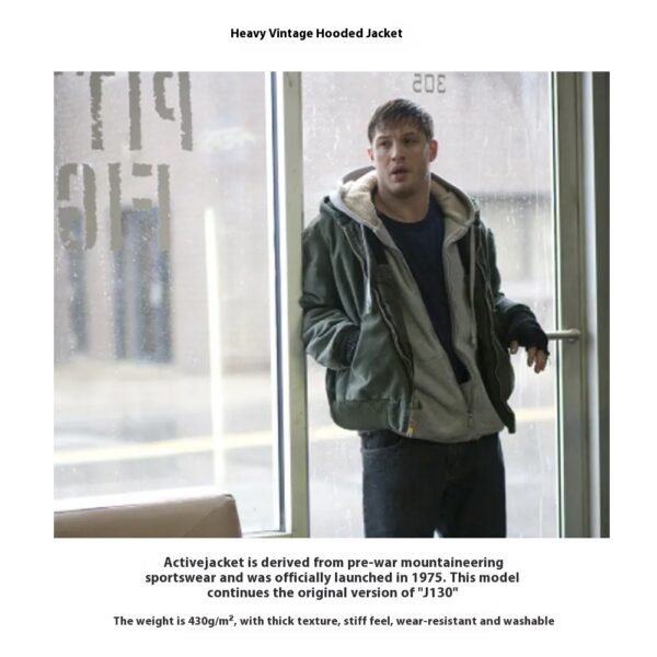Madden Workwear American Retro Hooded Jacket - Image 6