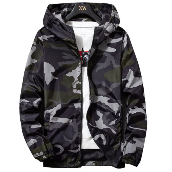 Camouflage Jacket Men's Spring And Autumn New Men's Jacket - Image 2