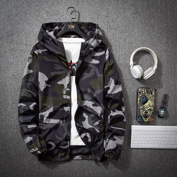 Camouflage Jacket Men's Spring And Autumn New Men's Jacket - Image 4